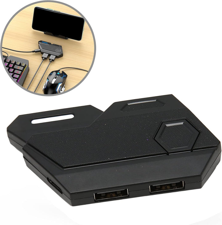 Naroote Tastatur- und Maus-Konverter, 7-in-1 Combo für Videospiele, ONE, Series X S,