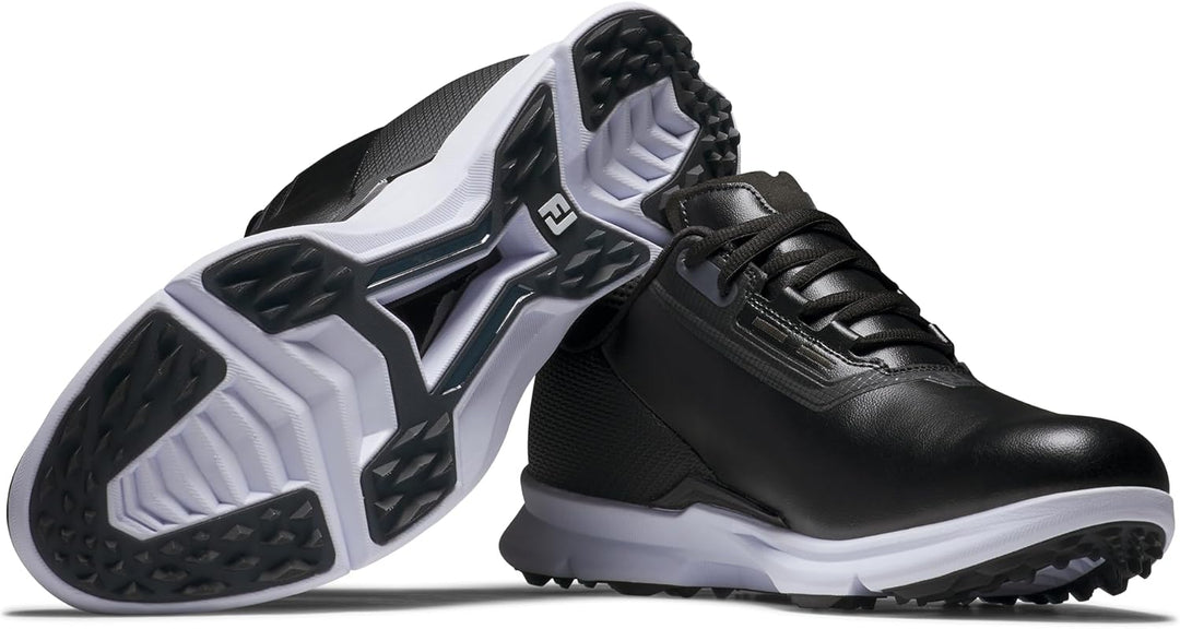 FootJoy Herren Fj Fuel Previous Season StyleGolfschuh 42 EU Weit Schwarz Schwarz Weiss, 42 EU Weit S