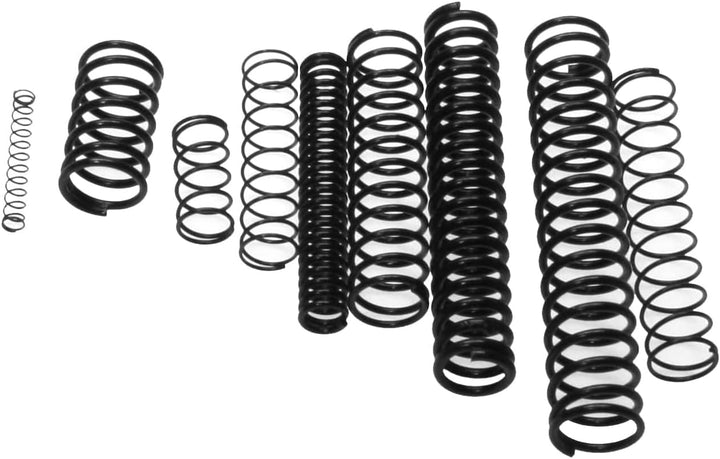 Alkan Druckfedern und Zugfedern Sortiment (Schwingfeder Spannfeder Spiralfedern Stahlfeder Metallfed