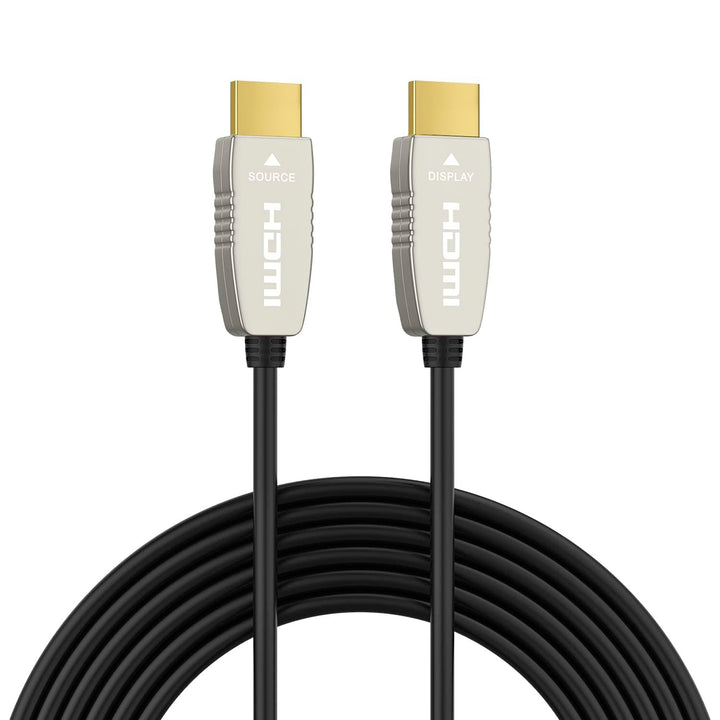RUIPRO 4K Glasfaser HDMI Kabel 15 Meter 18Gbps 4K@60Hz ARC HDR10 Ultradünnes Flexibles HDMI 2.0b Kab