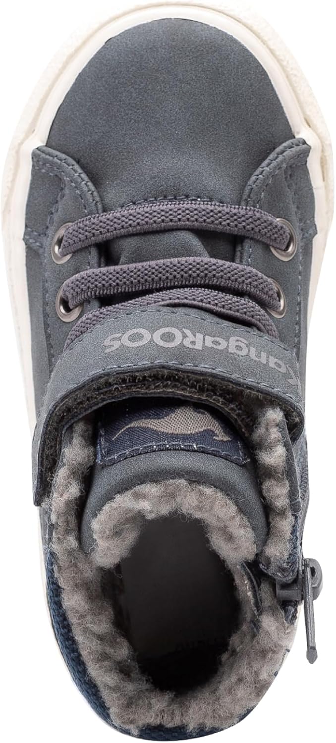 KangaROOS Jungen K-Ten Kangu Sneaker Blau Dark Navy Grey 423 21 EU, Blau Dark Navy Grey 423 21 EU