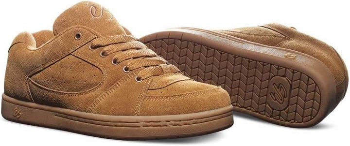 eS Herren Accel Og Skate-Schuh, Braun/Gum, 44 EU