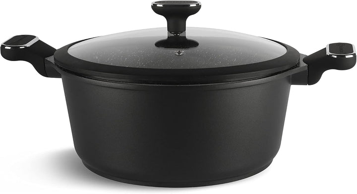 Edenberg 12 TLG topfset induktion, töpfe & pfannen beschichtet, kochtopf Set | induktions töpfe Set,