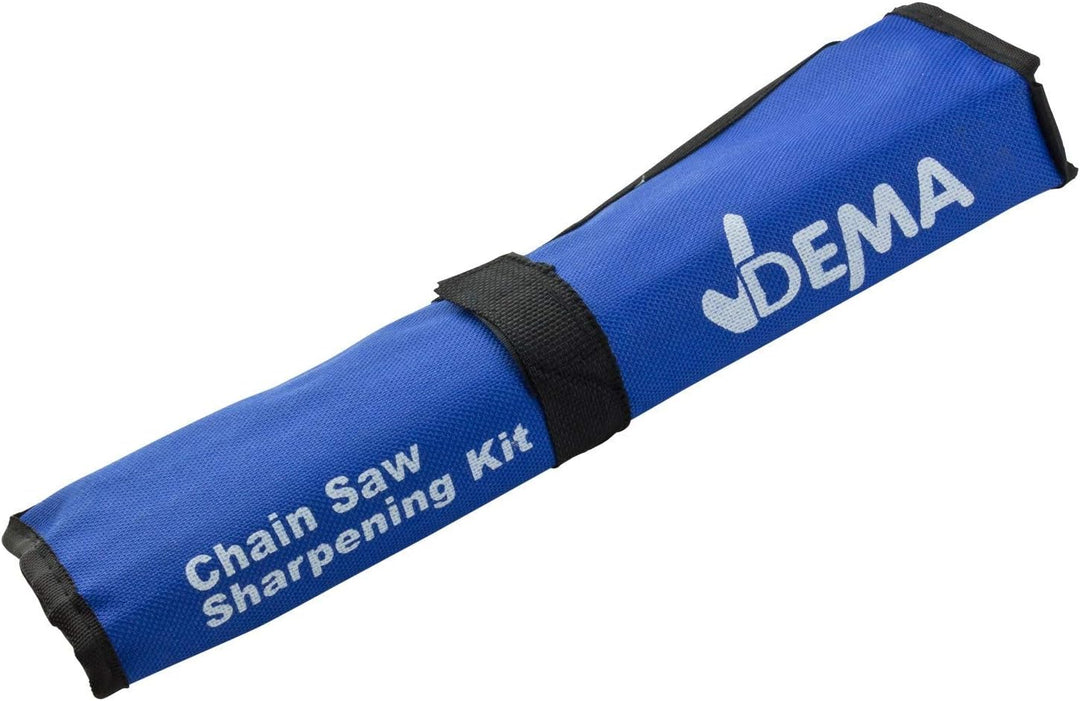 DEMA Sägeketten Feilen Set 7tlg., Kettensägenfeilen, Schärfset, Feilwerkzeug, Langlebig, Präzise, Vi