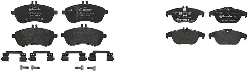 Brembo P 50 067 Bremsbelagsatz, Scheibenbremse - (4-teilig) & P 50 068 Bremsbelagsatz, Scheibenbrems