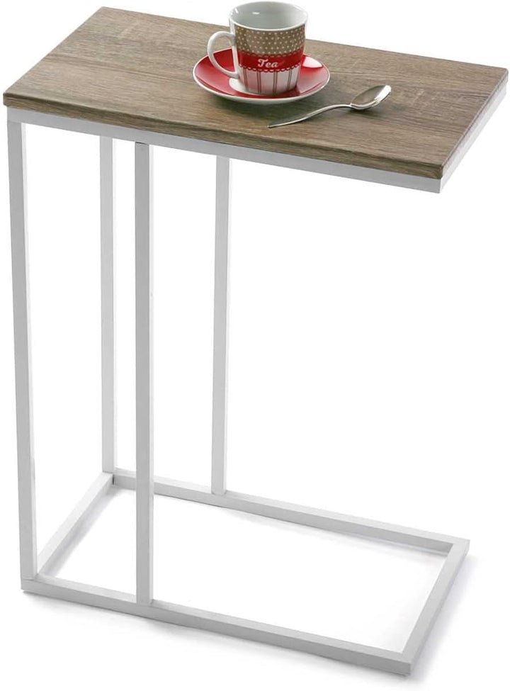 Versa Padua Beistelltisch für das Wohnzimmer, Schlafzimmer oder die Küche. Moderner, niedriger Tisch