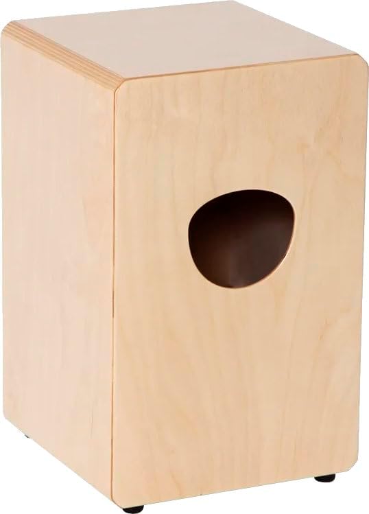 Sela 051 Varios Brown Snare Cajon mit Sela Snare System, geeignet für Anfänger und Fortgeschrittene,