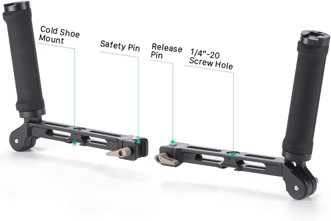 Tilta Dual Handle Bracket Dual-Griff-Halterung, kompatibel mit DJI RS 2/RS 3 Pro/RSC 2/RS 3 Gimbal,