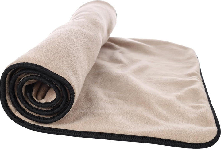 Flamingo Nagerdecke Riley Taupe – 100x55 cm, Weiche und Langlebige Decke für Knausdtiere, Komfort un