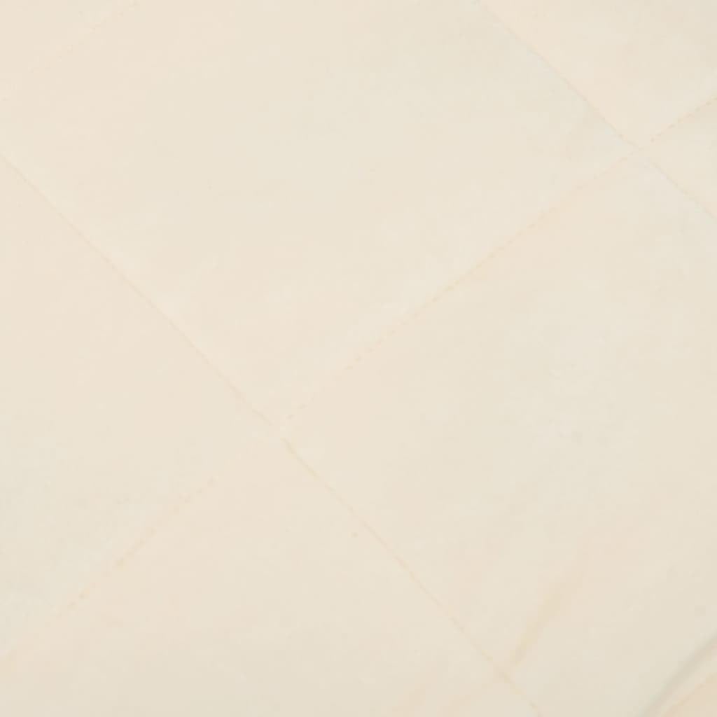 Gecheer Gewichtsdecke Hellcreme 120x180 cm 9 kg Stoff 120x180cm;1;9 kg Creme, 120x180cm;1;9 kg Creme