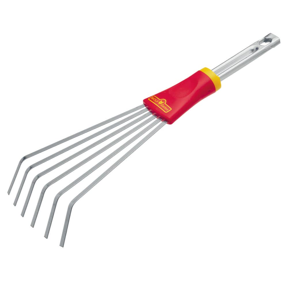 Wolf-Garten LDM Multi-Change Fan Rechen Kultivierer Kopf rot 33x2,8x2 cm