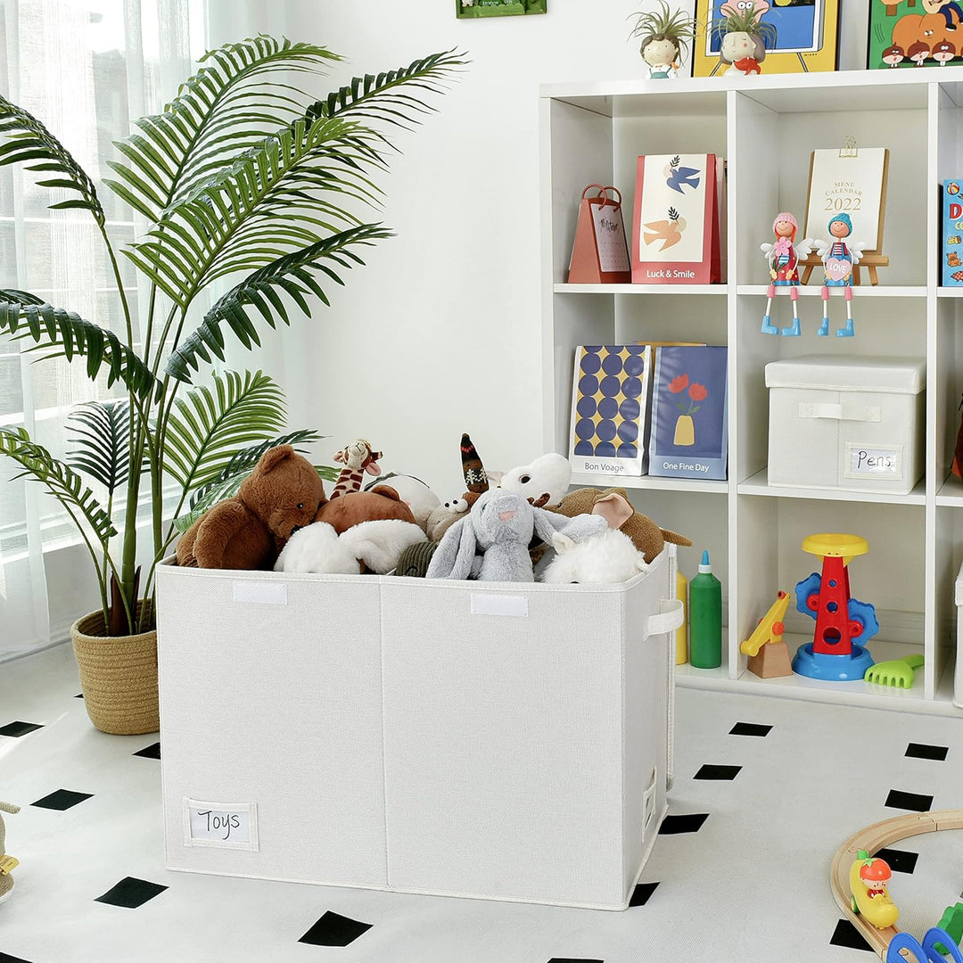 GRANNY SAYS Spielzeug Aufbewahrung, Spielzeugkiste mit Deckel, Faltbar Aufbewahrungsbox Kinder, Aufb