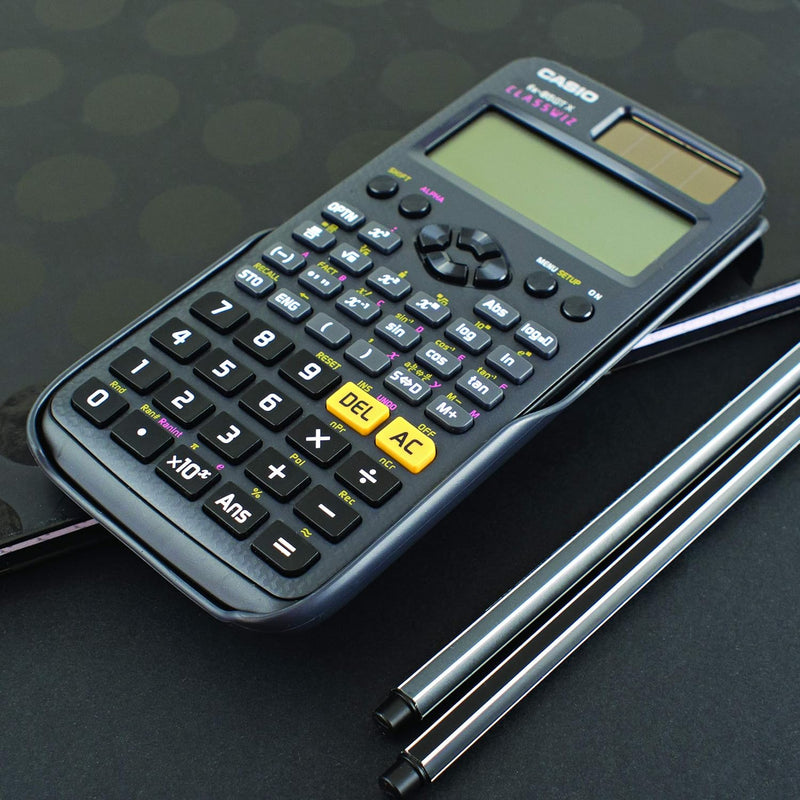 Casio fx-85GT X Taschenrechner Schwarz, Taschenrechner Schwarz