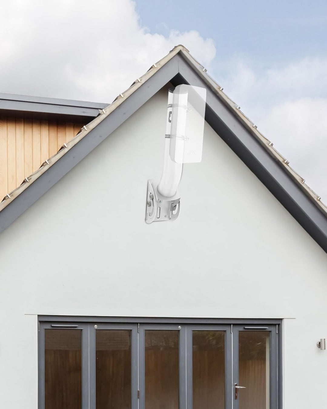 Universal verstellbare TV Antenne Halterung,13" Wetterfeste J Pole Halterung für drahtlose Brückenha