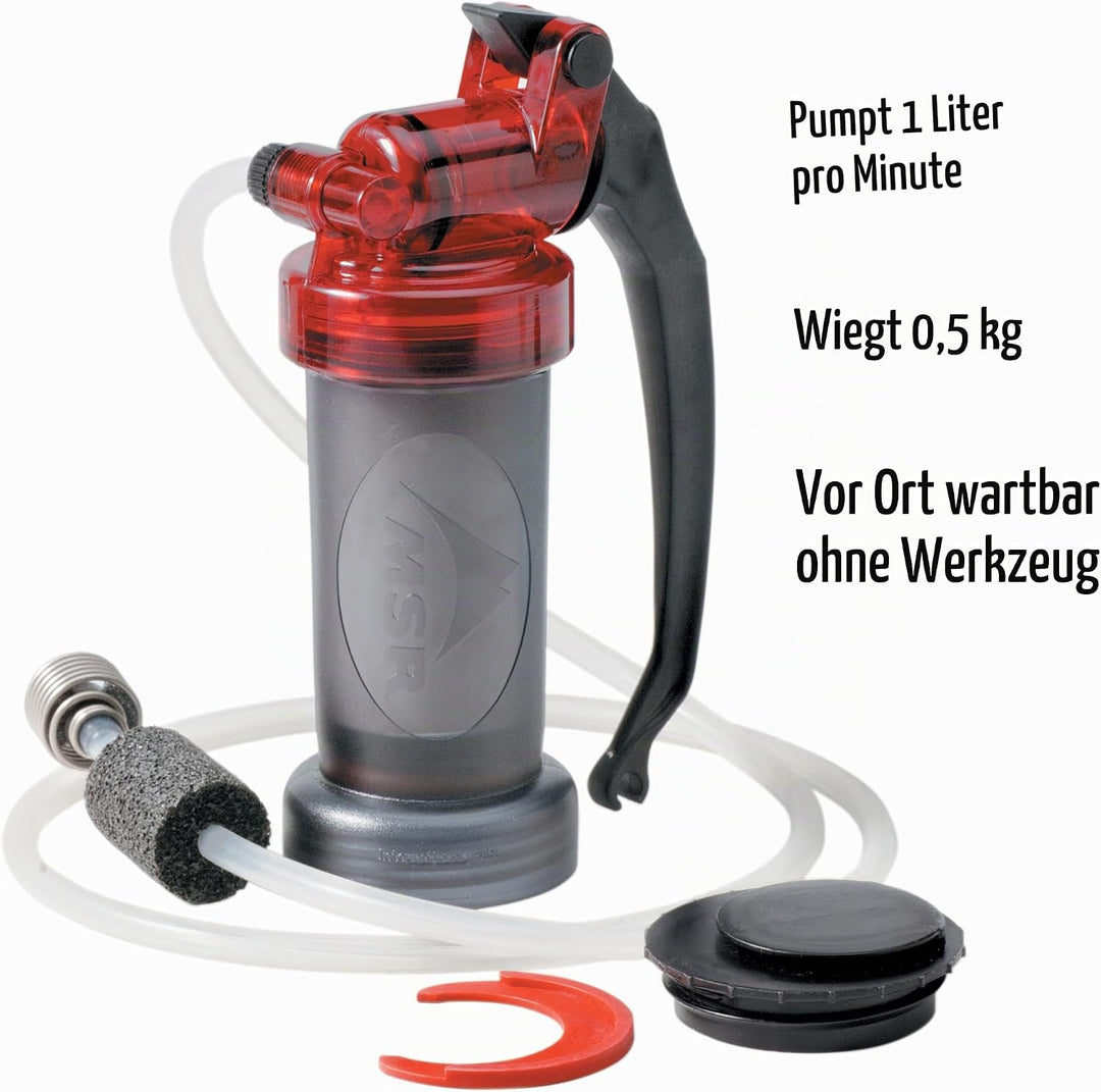 MSR MiniWorks EX Mikrofilter rot Einheits, rot Einheits
