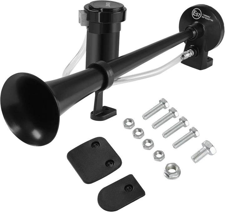 Rupse Hupe Luft Horn Kit, 150db Lufthorn Drucklufthorn auto Horn mit Kompressor für 12V PKW LKW Boot