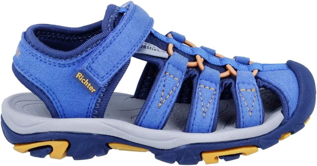 Richter Kinderschuhe Burschen Sandalen Sandale Blau Freizeit 33 EU Malaysia Nautic Apri, 33 EU Malay