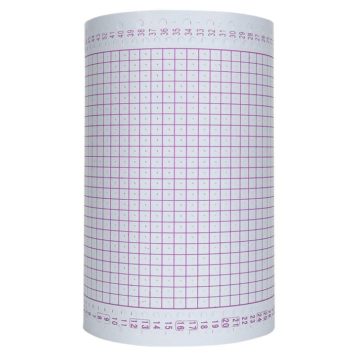 100 Stück/Rolle Strickmaschine Lochkarte Rote Lochkarte 24 Stiche Strickmaschinenteile Zubehör