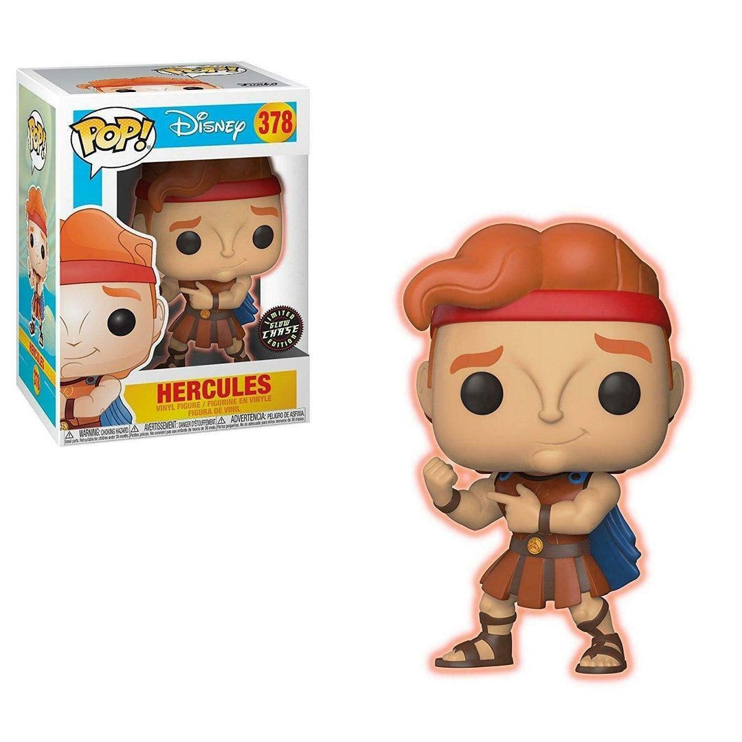FunKo Pop! Disney - Hercules - Hercules Glow in The Dark Chase #378 Vinylfigur 10 cm
