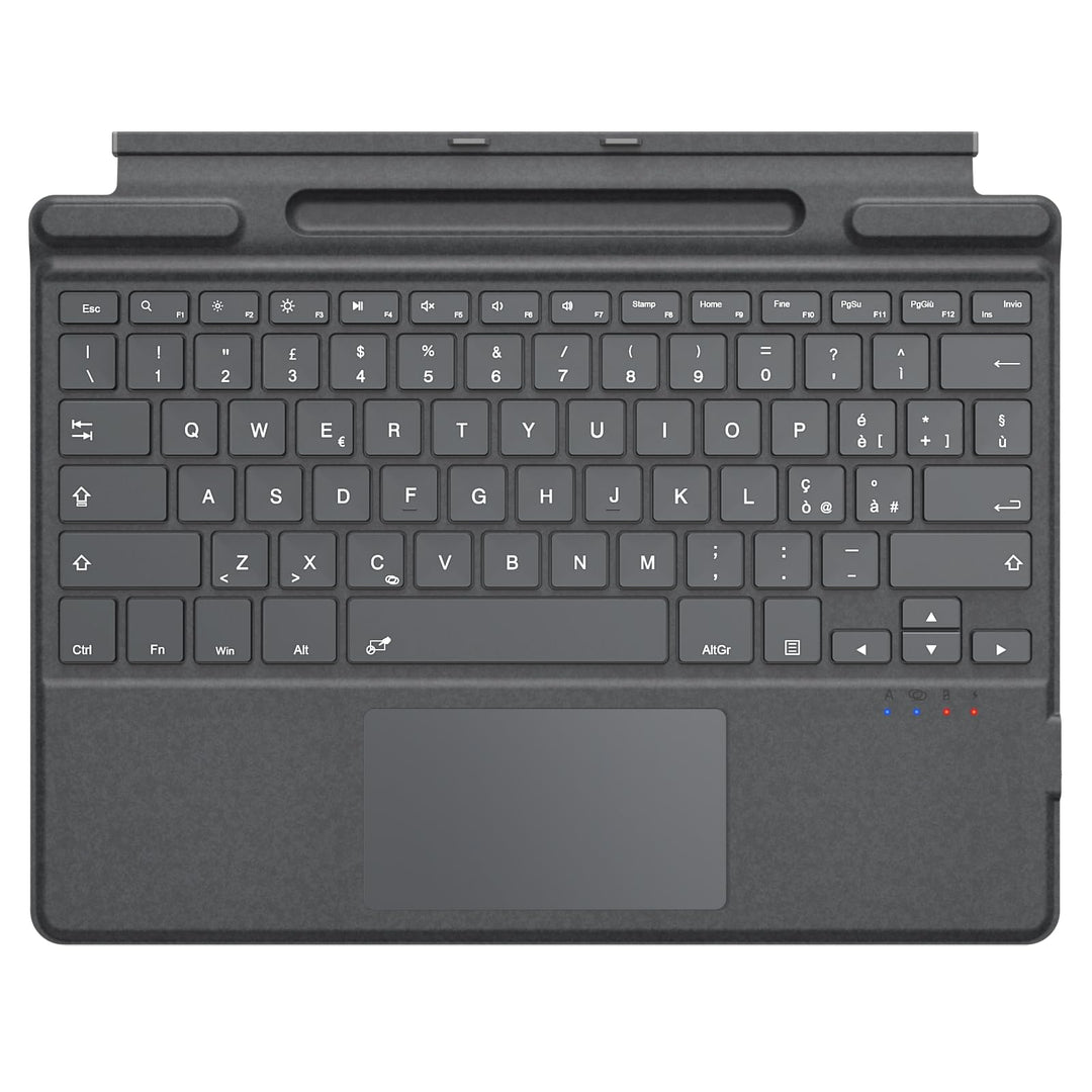 MoKo Italian Touchpad Bluetooth Tastatur für 13 Zoll Microsoft Surface Pro 11/ Pro 10/ Pro 9/ Pro 8/
