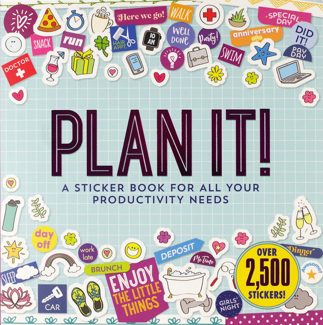 Plan It! a Sticker Book for All Your Productivity Needs, Taschenbuch