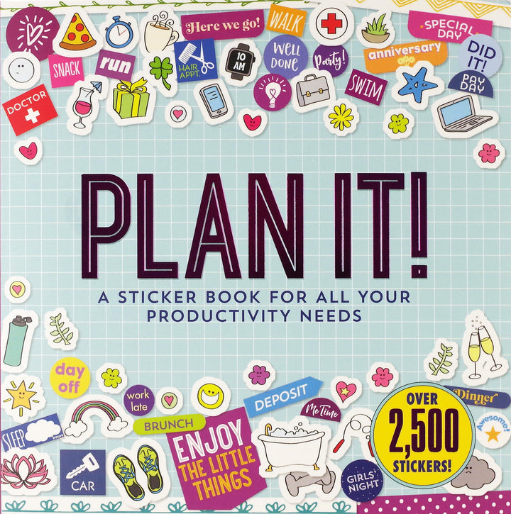Plan It! a Sticker Book for All Your Productivity Needs, Taschenbuch