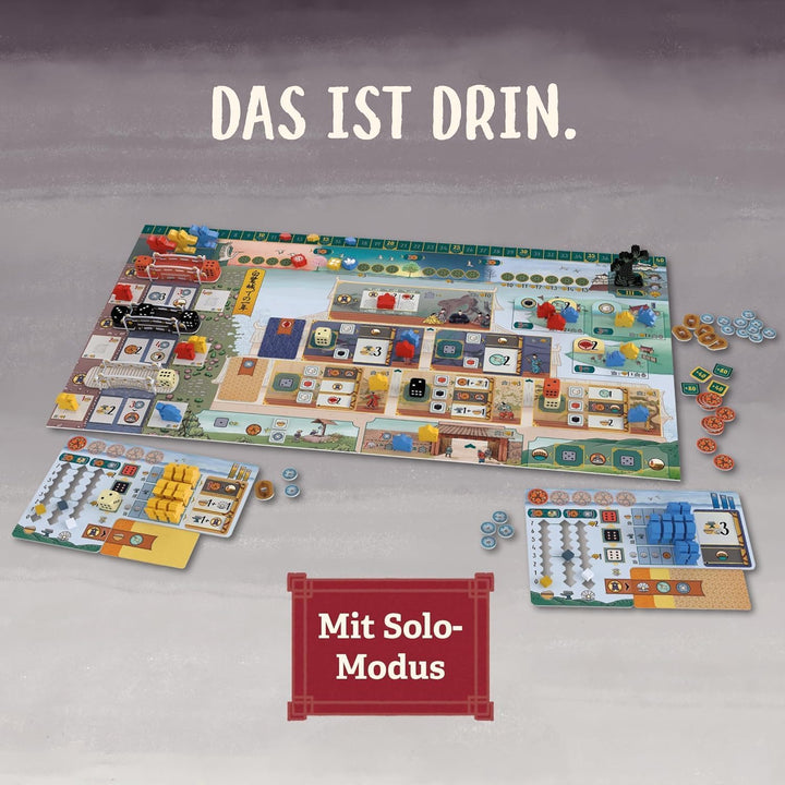 KOSMOS 683948 Die weisse Burg, Am Hof des Daiymo, Strategiespiel mit besonderem Würfel-Mechanismus,