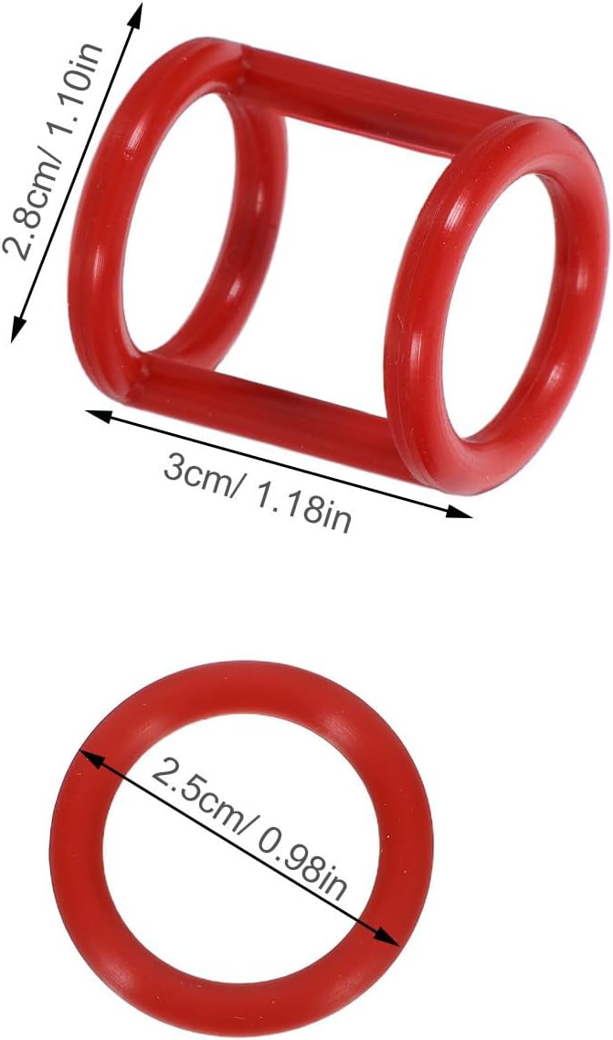 MAGICLULU 13 Stück Silikon Dichtungsringe für Eismaschinen, Ventilstange