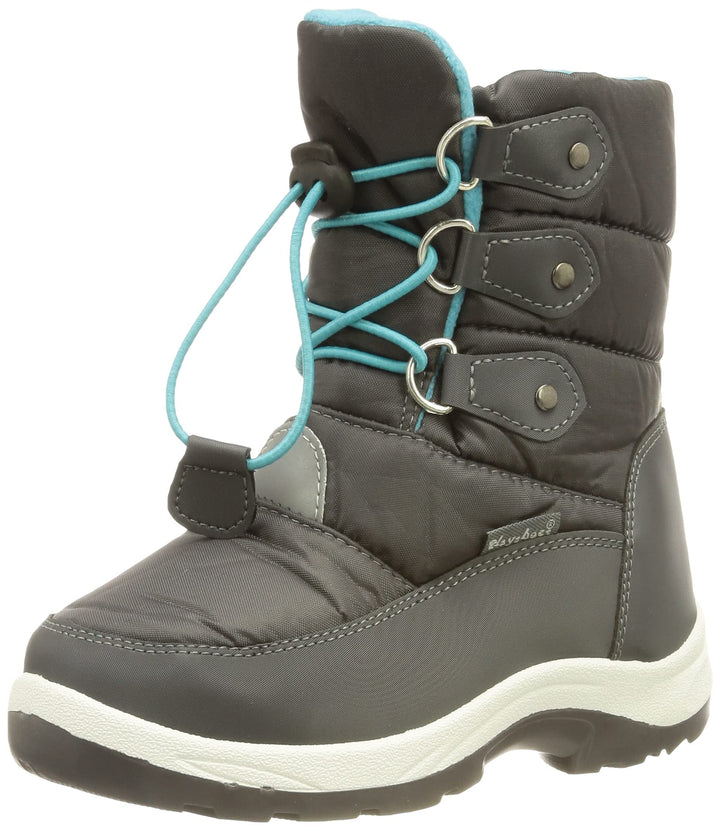 Playshoes Jungen Kinder Winter-Bootie Schneeschuh Outdoor Winterstiefel Türkis Zum Schnüren 20/21 EU