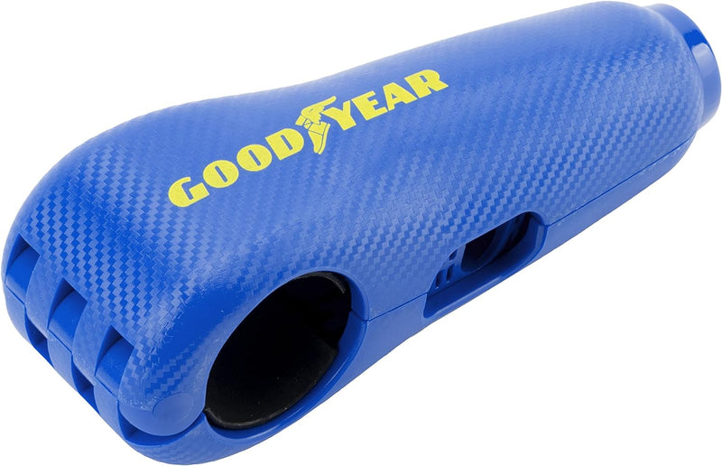 Goodyear Blue Motorrad-Hebelschloss mit Alarm 120dB