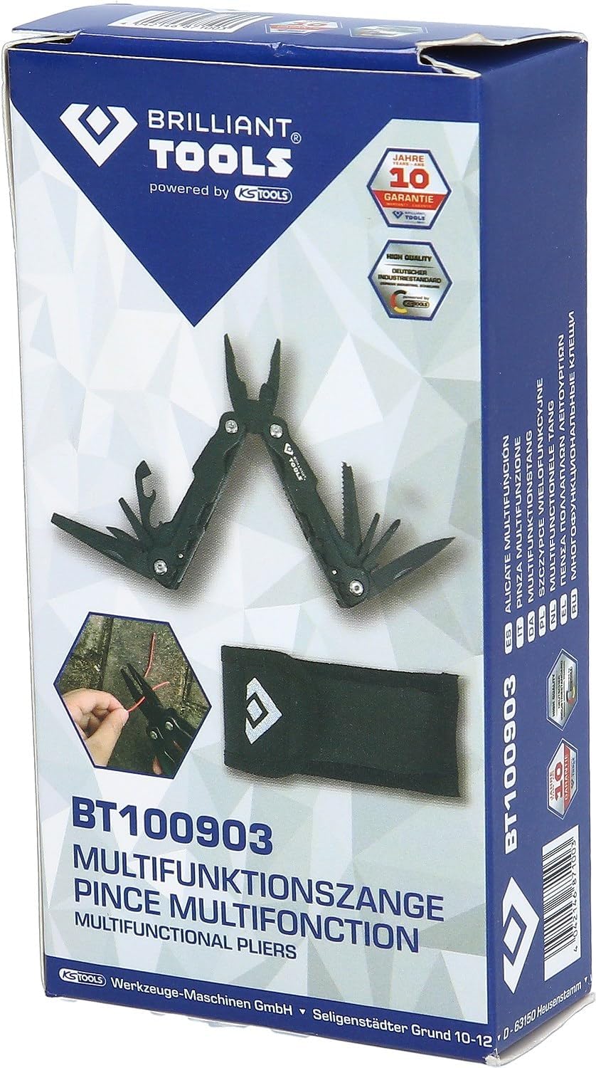 BRILLIANT TOOLS BT100903 Multifunktionszange [Powered by KS TOOLS]