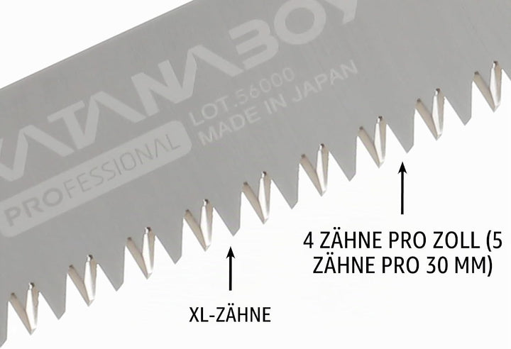 Silky Nur Ersatzklinge Katanaboy 500 mm XL Zähne (404–50) One Size, One Size