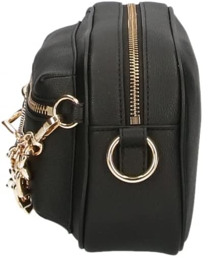 Love Moschino Women's Jc4291pp0gkt0 Shoulder Bag, 15X22X10 Schwarz, Schwarz