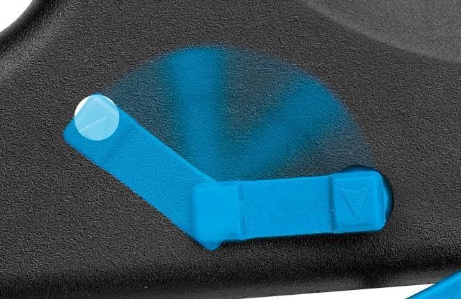 MARTOR SECUMAX OPTICUT Sicherheitsmesser mit Industrieklinge, Schaumstoffmesser, Folienmesser mit te