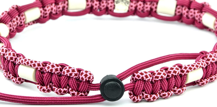 EM-Keramik-Halsband für Hunde & Katzen - Massanfertigung EM-Band Original US-Paracord (31-40 cm, Him