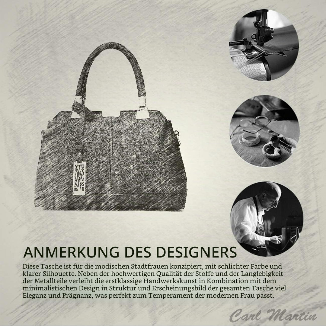 NICOLE &amp; DORIS Damen Handtaschen Elegante Damen Tasche Designe Frauen Umhängetasche PU Weiche Ledert