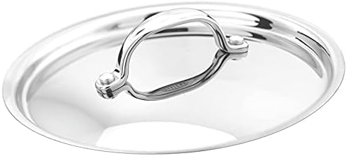 Stellar Profile 24 cm Suppentopf – 7 l Edelstahl- Kochtopf Induktion mit Zwei Griffen – Spülmaschine