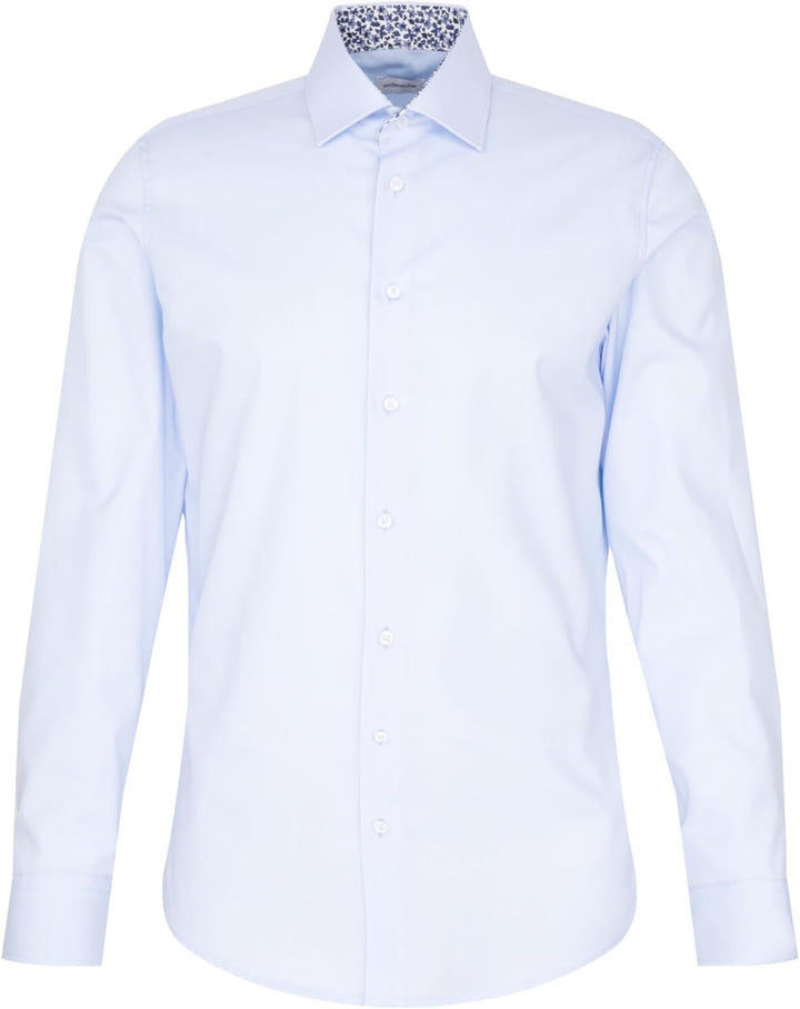 Seidensticker Herren Business-Hemd - Extra Slim Fit - Bügelfrei - Kent-Kragen - Langarm - 100% Baumw