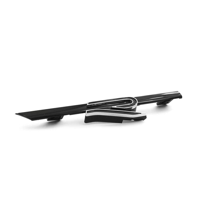 Volkswagen 5H0853679CFOD Schriftzug Kühlergrill Emblem Logo Plakette Clip, schwarz glänzend