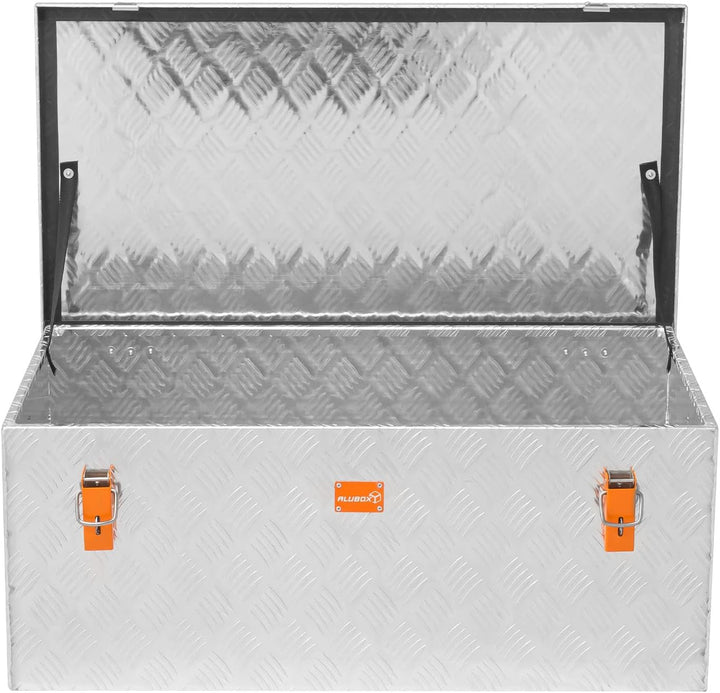 alubox Werkzeugkiste Riffelblech ABX-RL140 Aluminium 1,5mm Werkzeugkiste leicht und robust 140 Liter