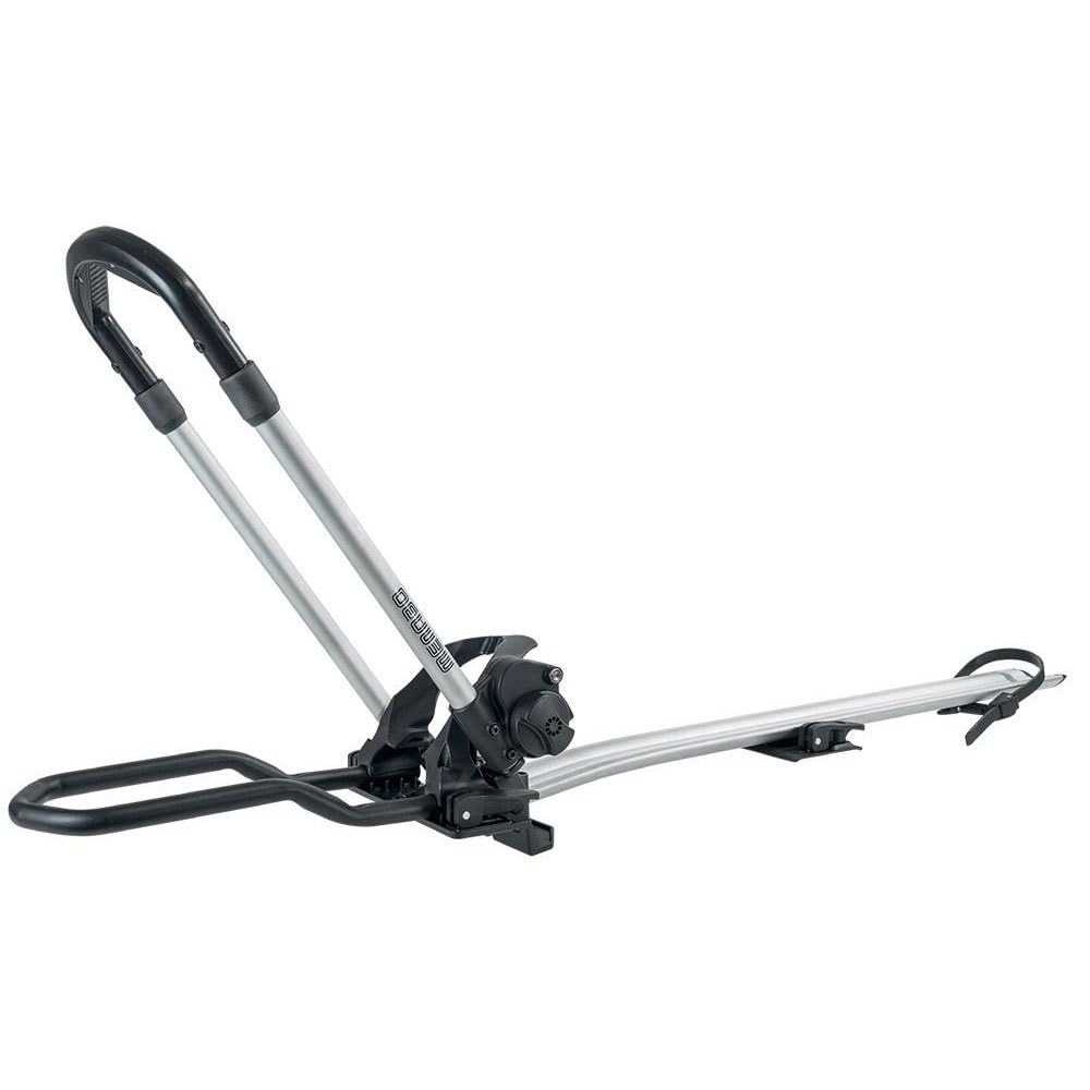 MENABO' Unisex-Adult Portabici da Tetto Auto Chrono 26/29 per Bici Road/MTB, Nero, Unica