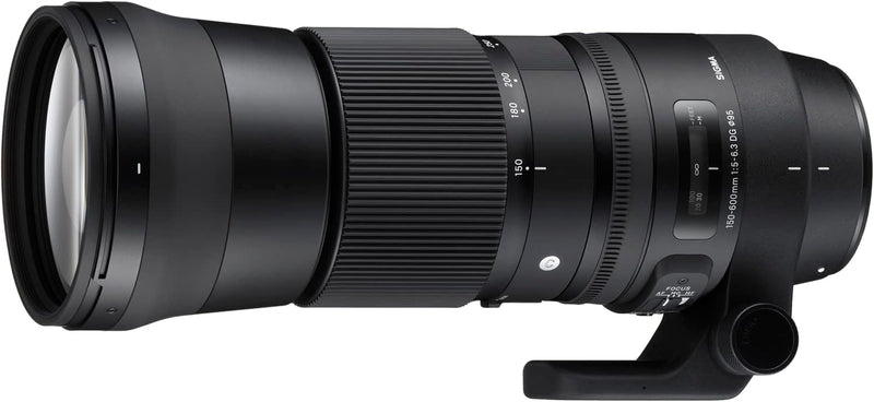 Sigma 150-600mm F5,0-6,3 DG OS HSM Contemporary Objektiv für Nikon F Objektivbajonett & 1,4-Fach Tel