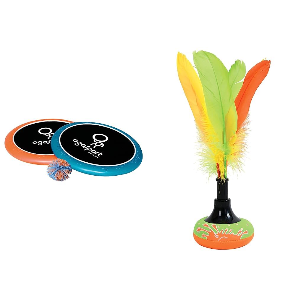 Schildkröt Funsports Softdisc Ogo Sport Set Standardgrösse & Neopren Peteca, Handfederball mit weich