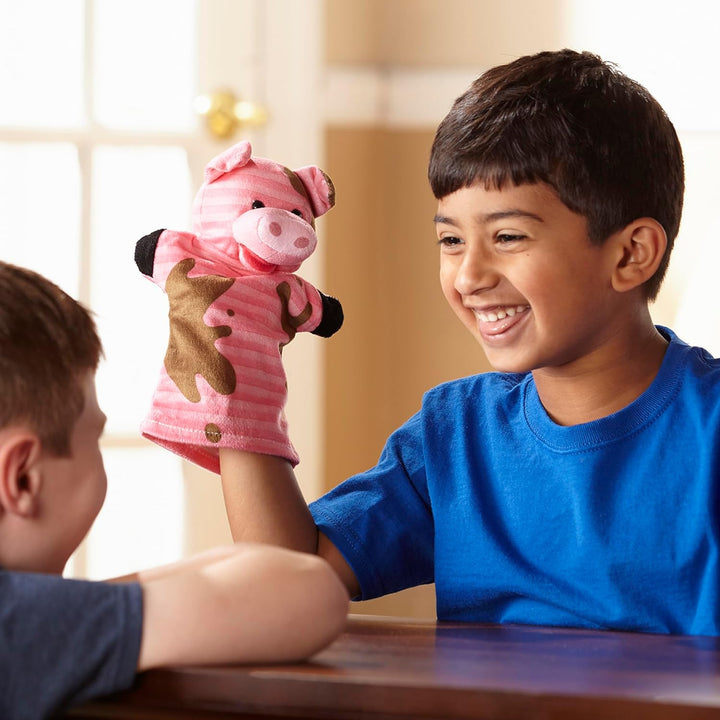Farm Friends Hand Puppets: Puppets & Plush - Puppets