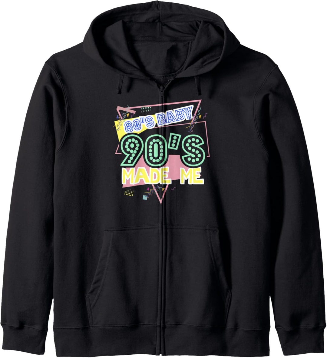 80er 90er Jahre Made Me Neunziger Jahre Baby Geschenk Design Kapuzenjacke