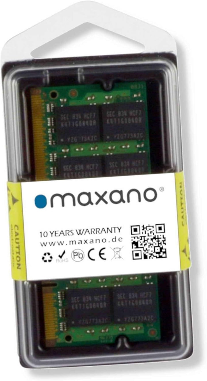Maxano 16GB RAM kompatibel mit Synology DiskStation DS220+ (PC4-21300 SO-DIMM Arbeitsspeicher), 16GB