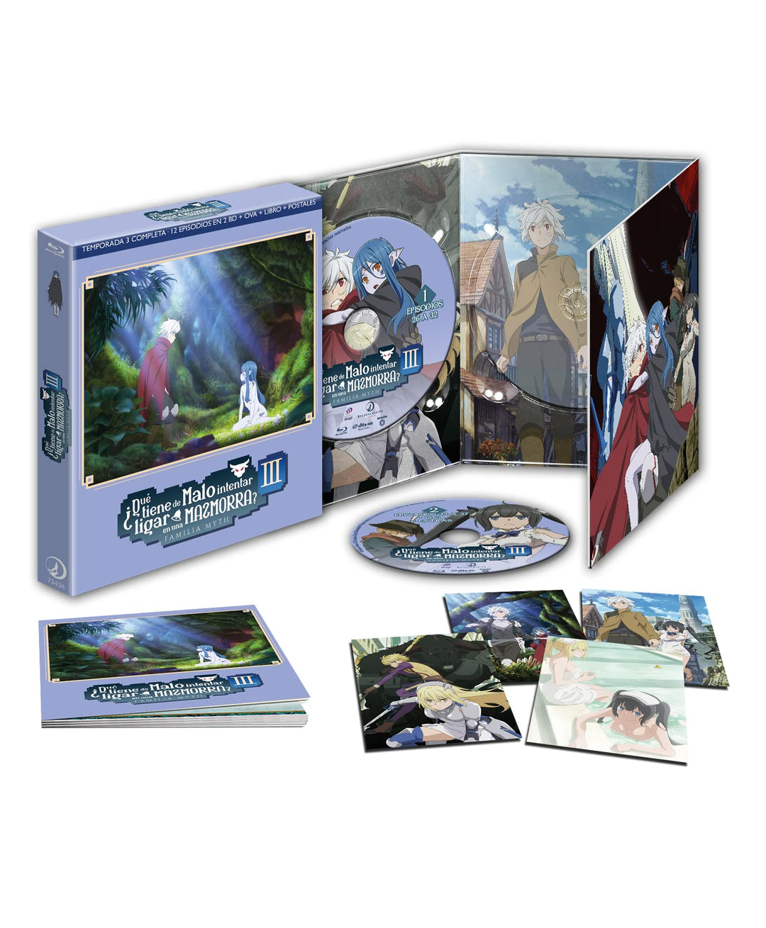 Danmachi 3ª Temp ¿que tiene de.? - BD