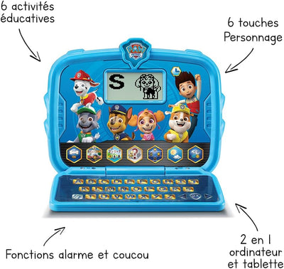 VTech 530305 Pat Patrouille kindercomputer, blau, Kinder