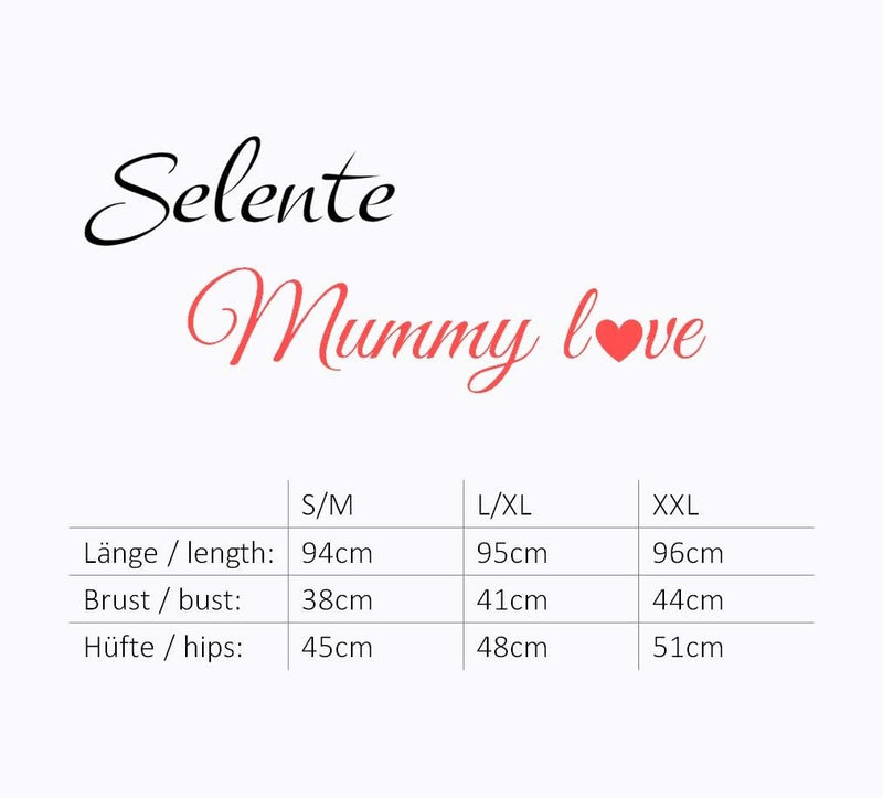 Selente Mummy Love modisches Umstandskleid (Made in EU) Schwangerschaftskleid Umstands-Freizeitkleid