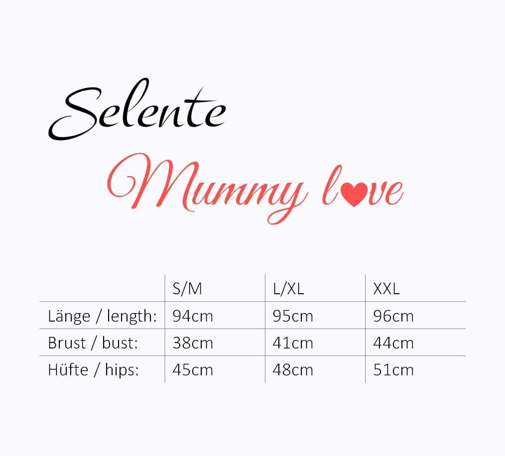 Selente Mummy Love modisches Umstandskleid (Made in EU) Schwangerschaftskleid Umstands-Freizeitkleid